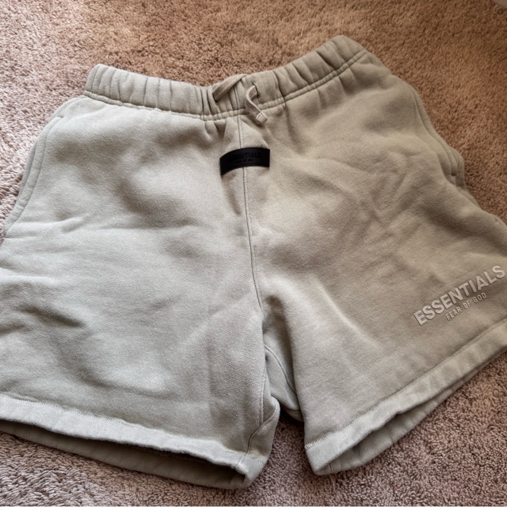 Essentials Kid Green Shorts